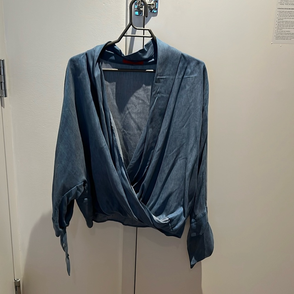 Carolina Herrera Wrap Top